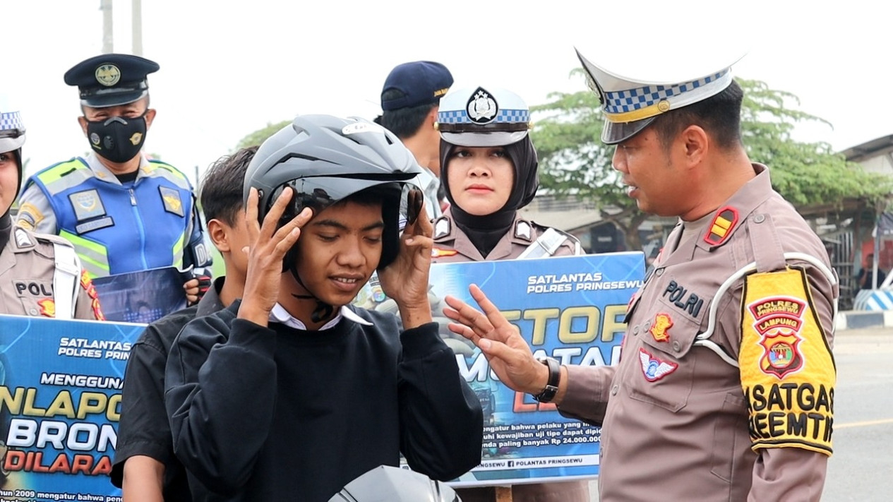 Kasatlantas Polres Pringsewu IPTU David Pulner