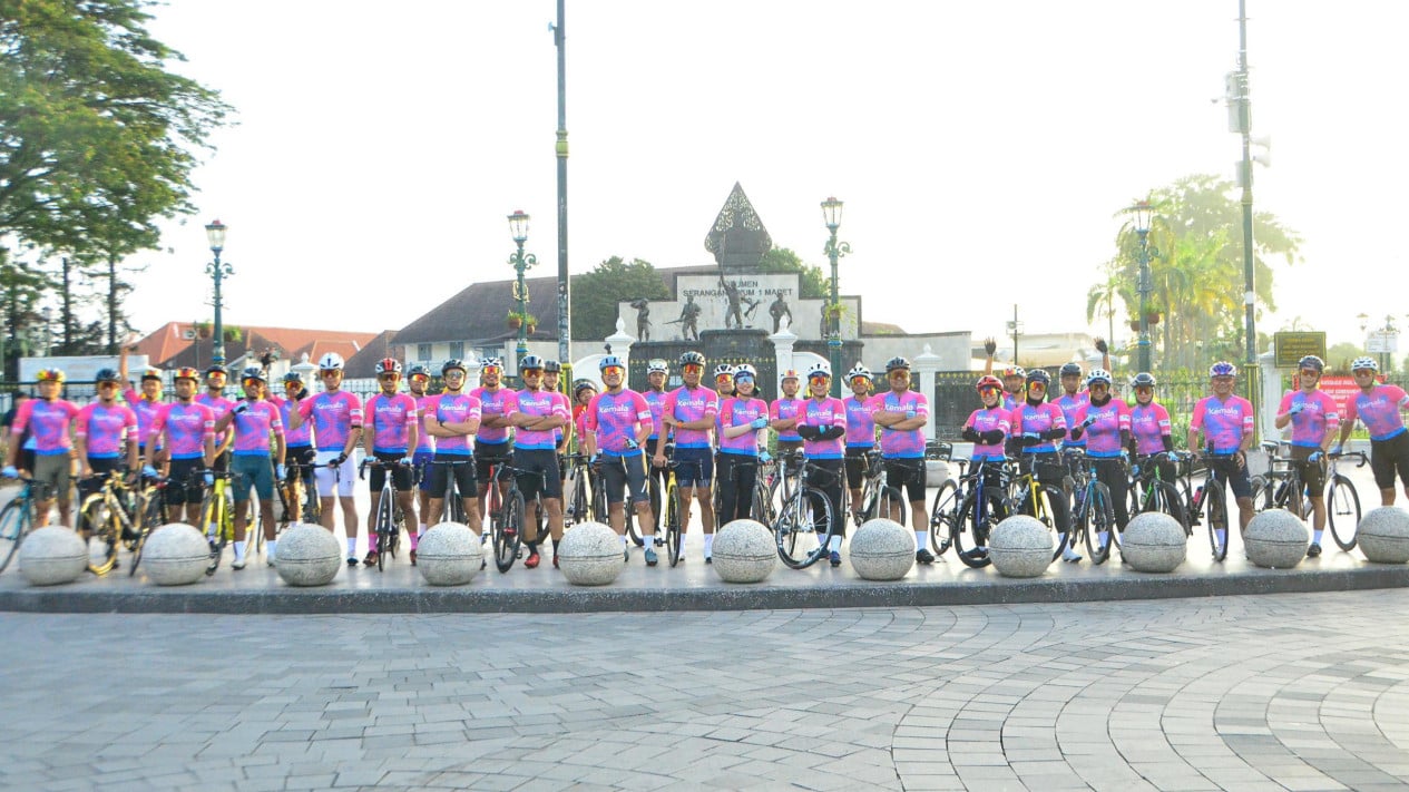 Foto bersama Tour Of Kemala 2025