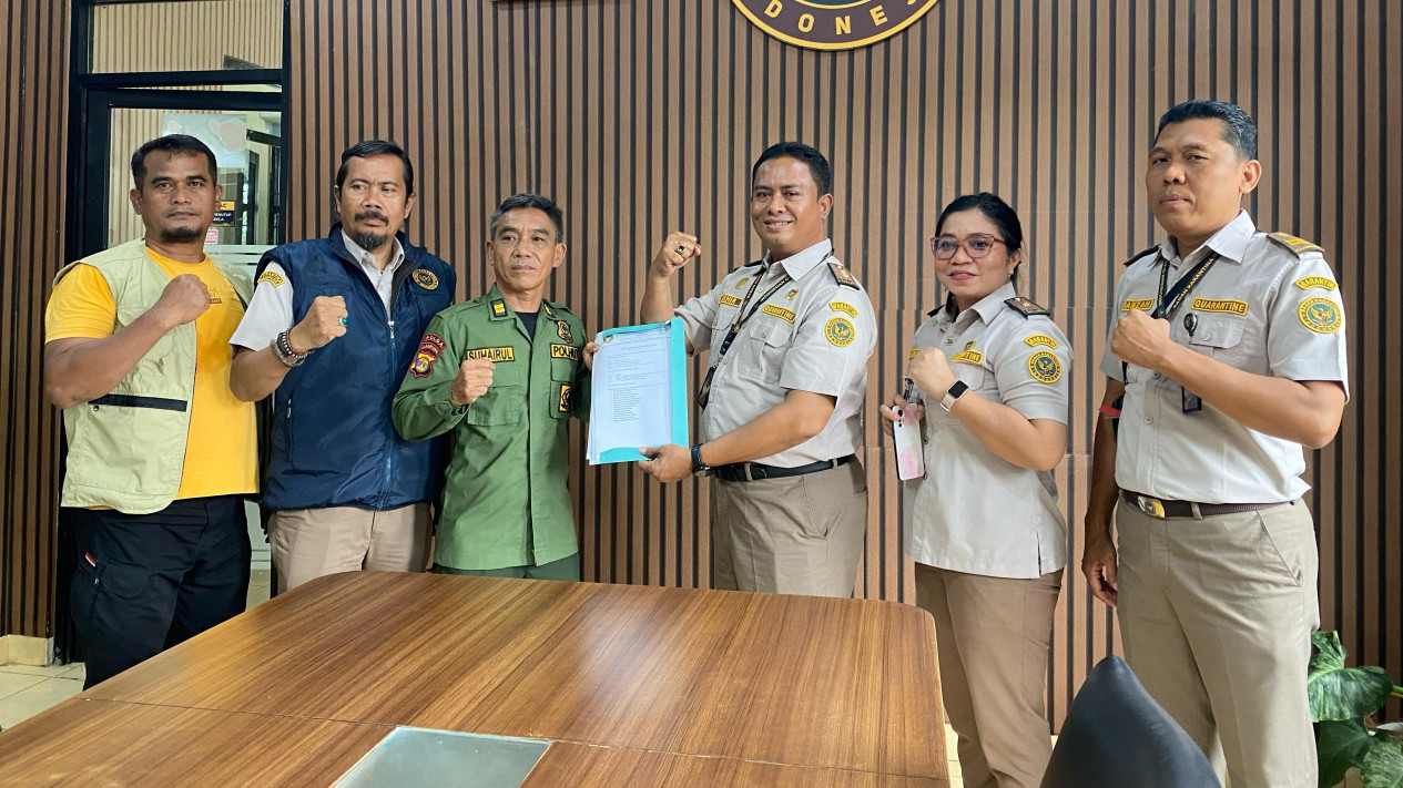 Karantina Satuan Pelayanan Bakauheni Lampung