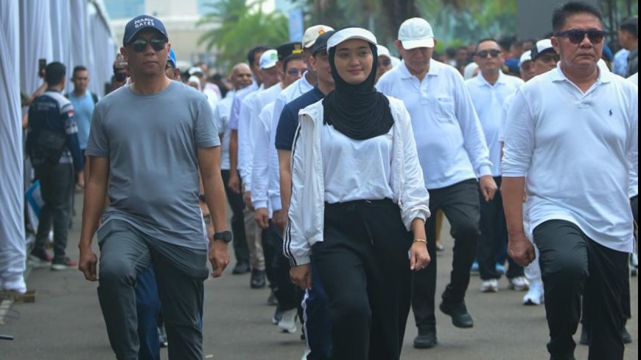Mirza-Jihan mengikuti gladi kotor pelantikan kepala daerah.