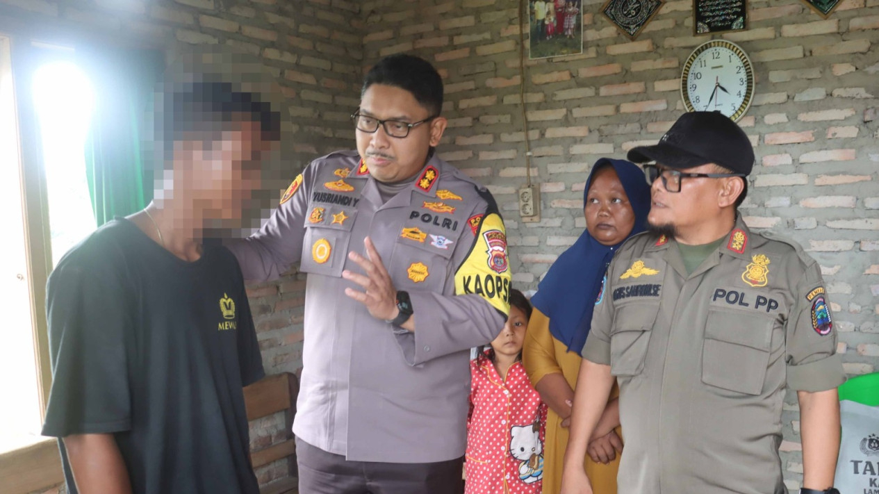 Kapolres Lampung Selatan, AKBP Yusriandi Yusrin,