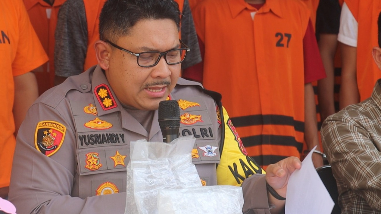 Kapolres Lampung Selatan AKBP Yusriandi Yusrin.