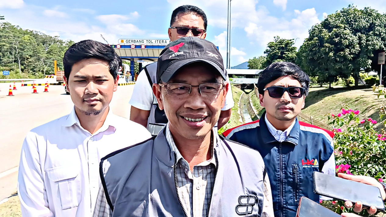 Direktur Utama PT Bakter Toll, I Wayan Mandia
