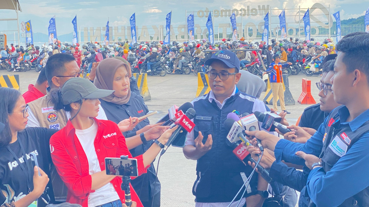 Direktur Utama (Dirut) PT ASDP Indonesia Ferry, Heru Widodo.