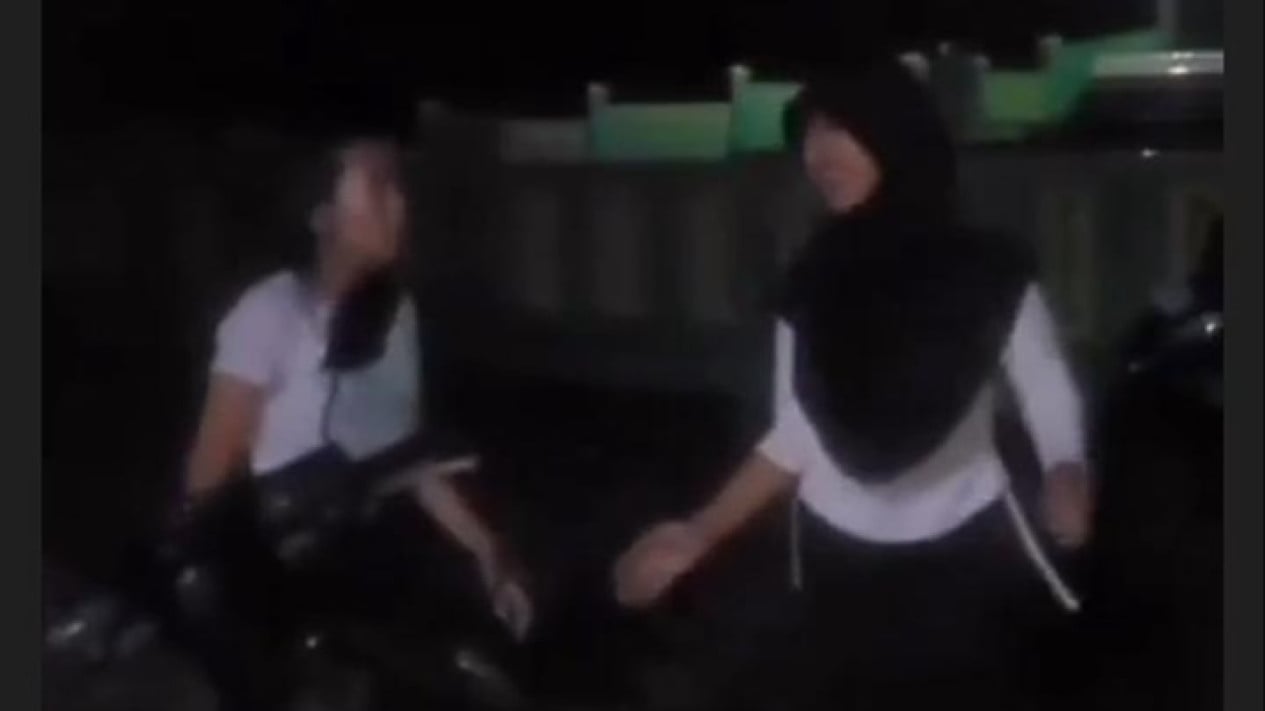 Tangkapan layar video viral