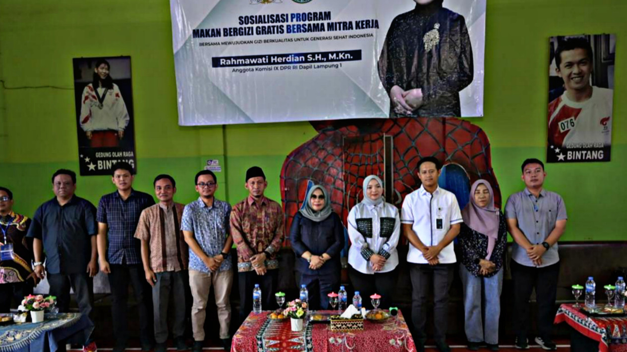 Sesi foto bersama