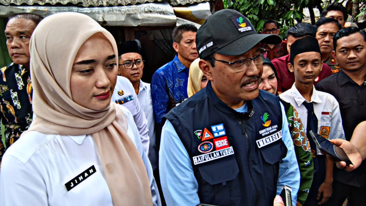 Menteri Sosial Saifullah Yusuf