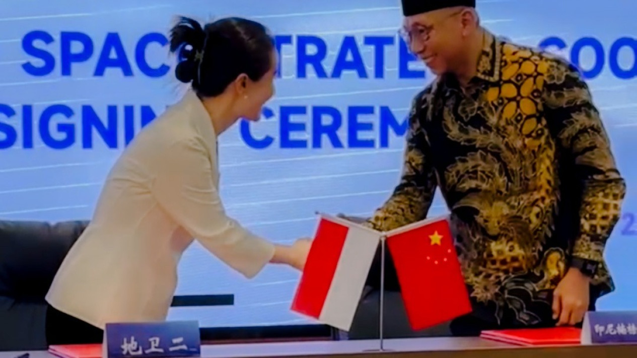 Gubernur Lampung bersama perusahaan teknologi asal Tiongkok.
