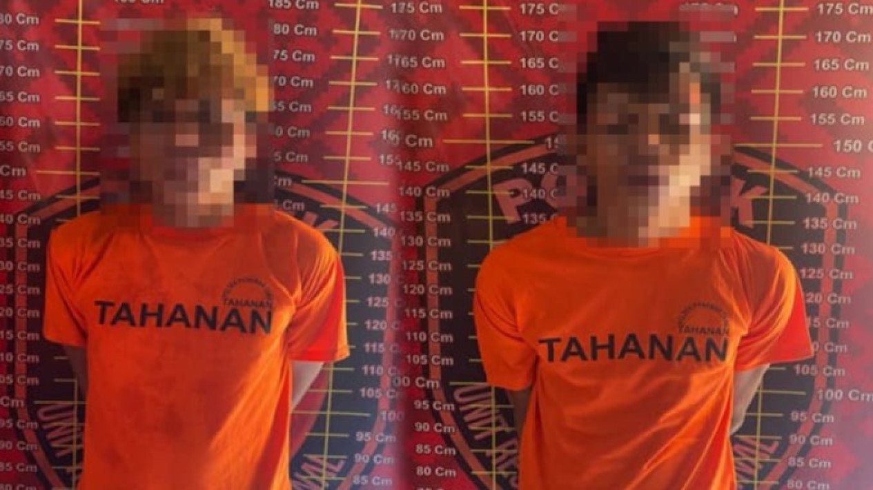 2 pencuri sepeda motor ditangkap Polres Tulang Bawang.