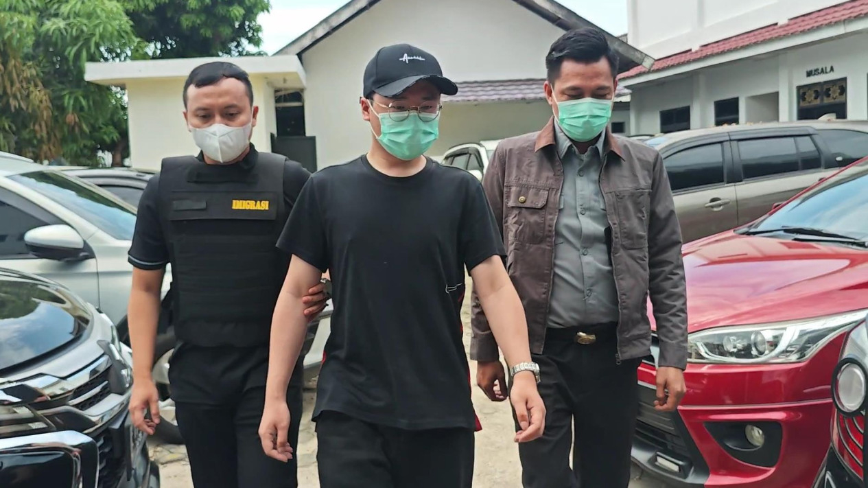 WNA asal China diamankan Kantor Imigrasi Kelas I TPI Bandar Lampung