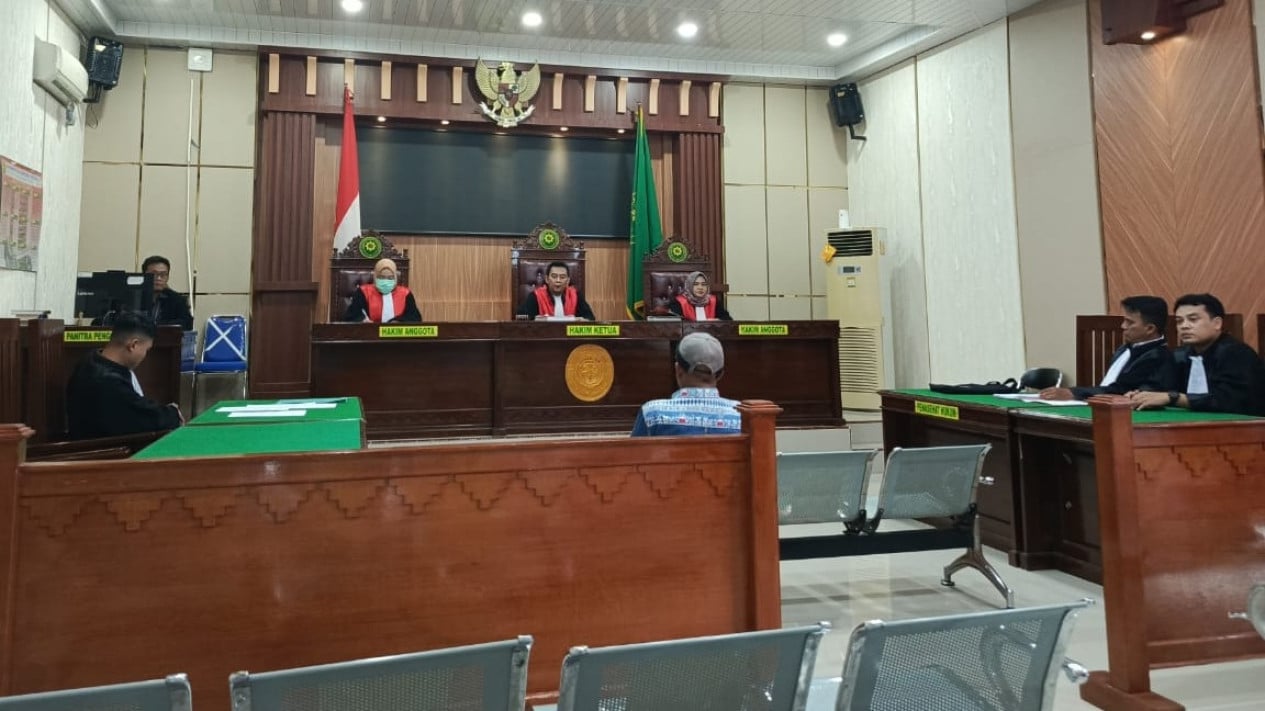 Sidang Lanjutan Kasus Ijazah Palsu Kembali Digelar di PN Kalianda.