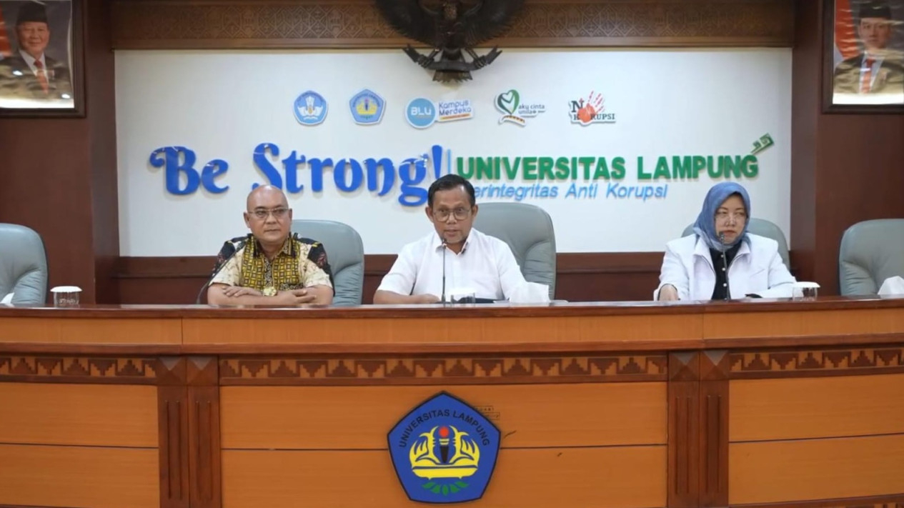 Unila bentuk tim investigasi wafatnya mahasiswa FEB.