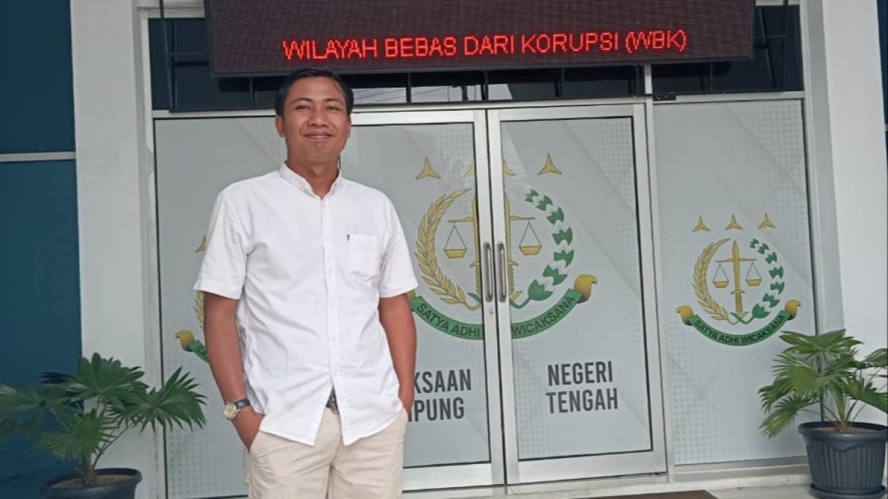 Ketua GEMBOK Lampung, Andre Saputra.