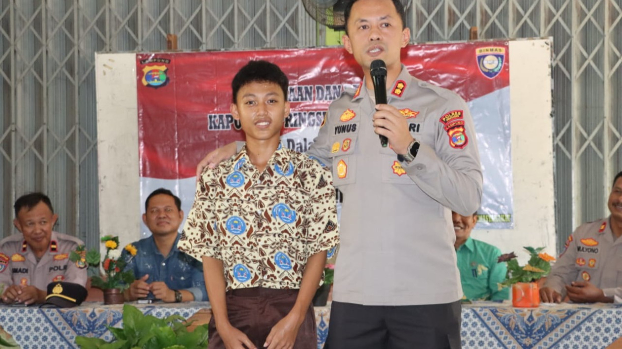 Kapolres Pringsewu AKBP. M. Yunus Saputra