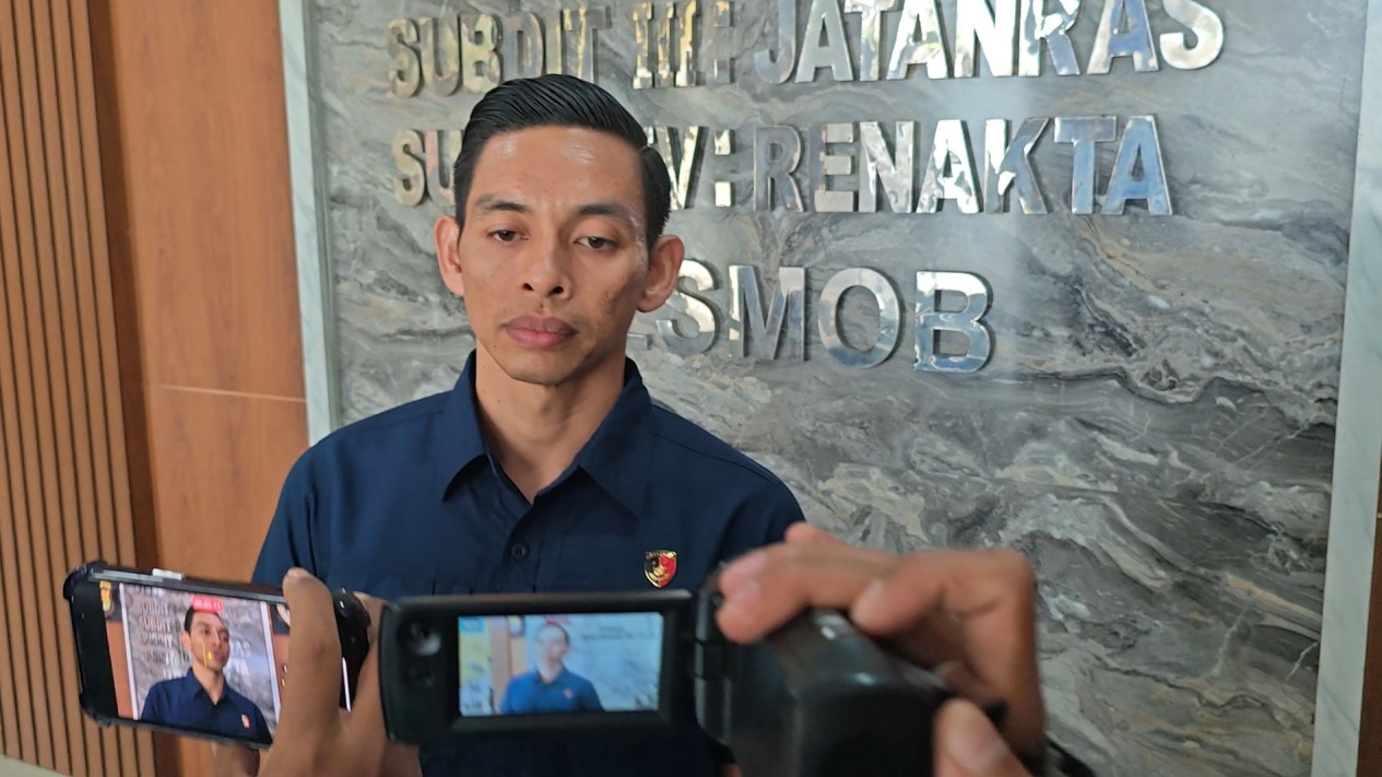 Kasubdit III Jatanras Polda Lampung, Kompol Zaldi Kurniawan.