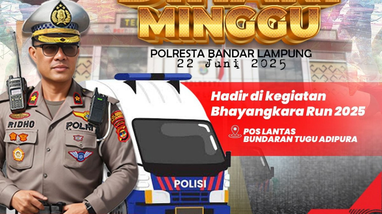 Kasatlantas Polresta Bandar Lampung, Kompol Ridho Rafika.