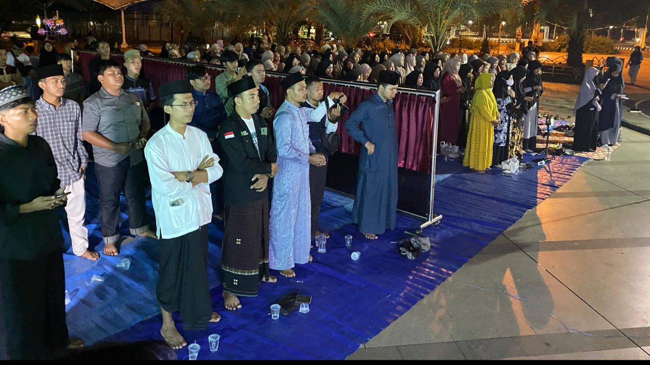 Gebyar Sholawat dan Sharing Time di Masjid Taqwa, Kota Metro.