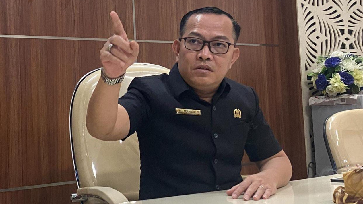Deni Ribowo, Anggota DPRD Provinsi Lampung.