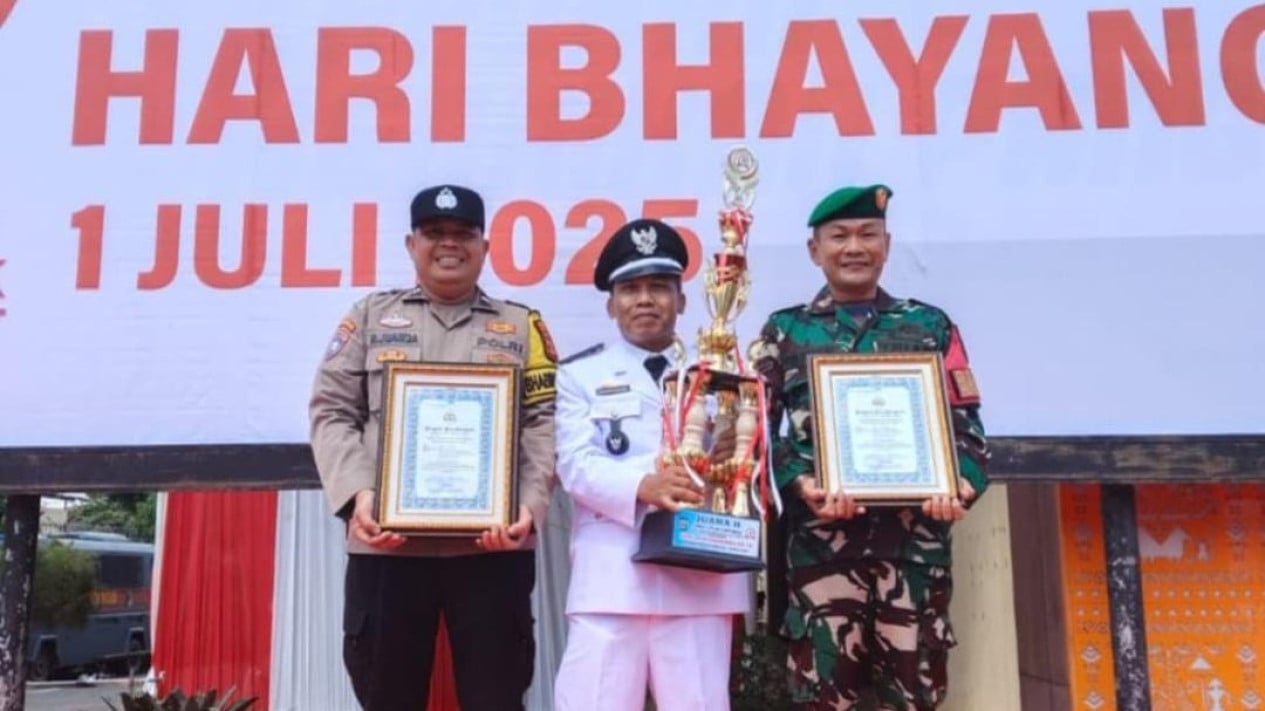 Polres Pesawaran raih juara 2 lomba 3 Pilar Kamtibmas.