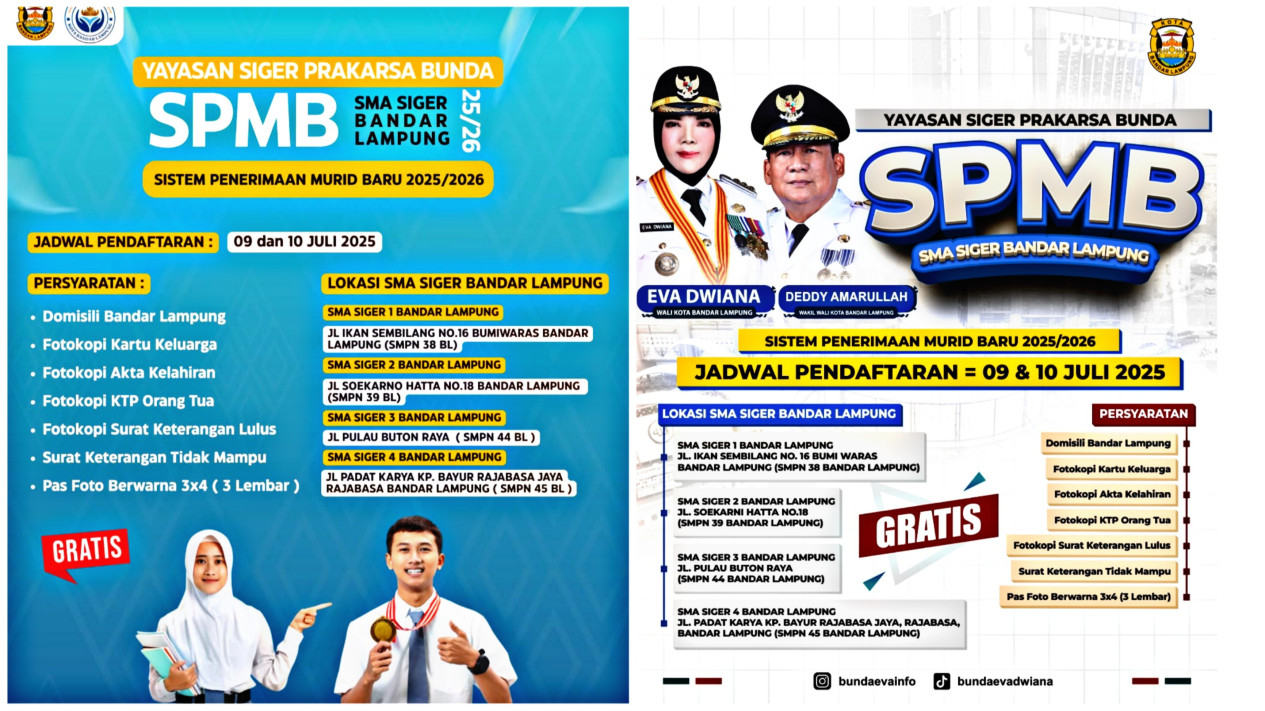 Flayer Pemerintah Kota Bandar Lampung