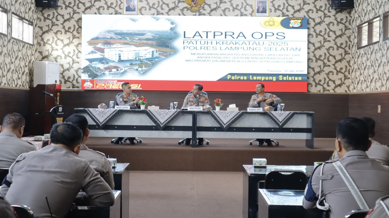Latihan Pra Operasi (Latpraops) Patuh Krakatau 2025.