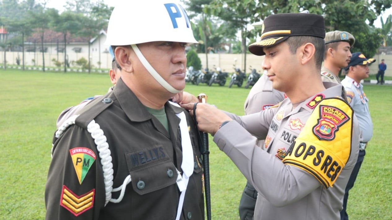 Polres Tulang Bawang gelar Operasi Patuh Krakatau 2025.