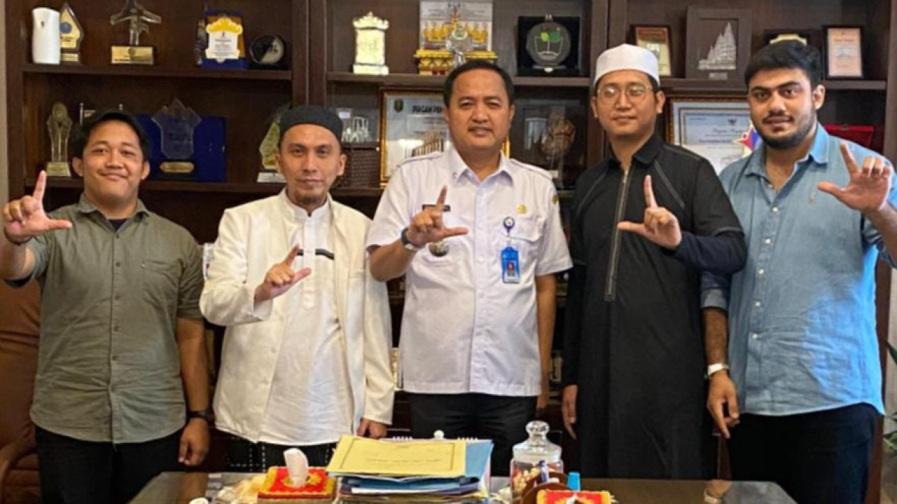 Forum Pemuda Lampung Maju (FPLM) audiensi dengan Kadisdik