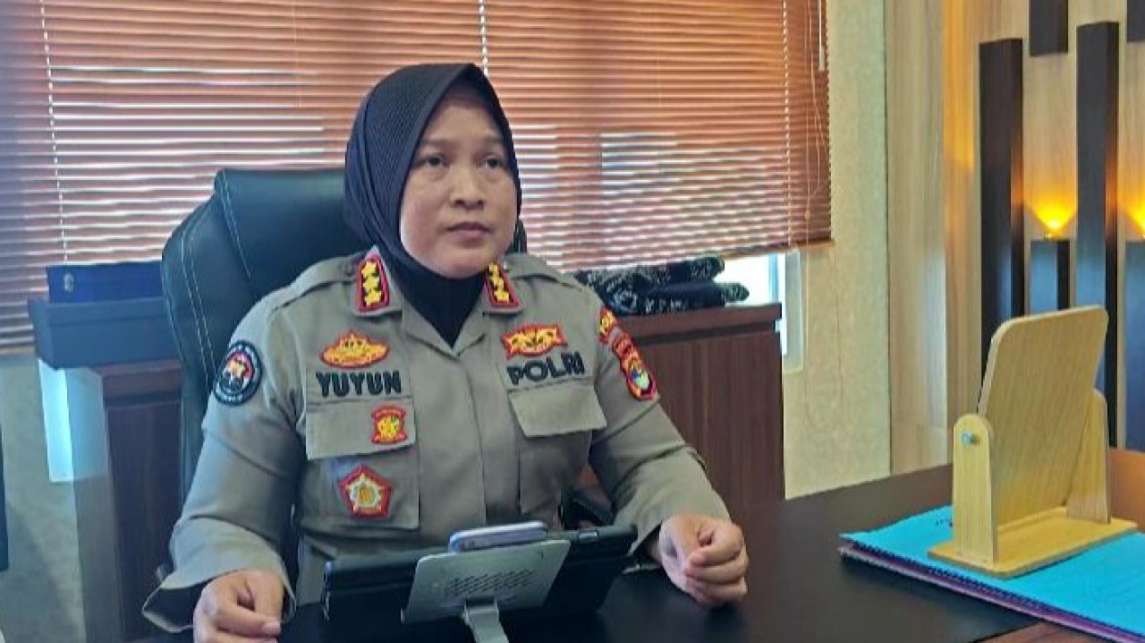 Kabid Humas Polda Lampung, Kombes Pol Yuni Isawandari Yuyun.