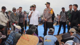 Bupati Lampung Tengah Bersama Forkopimda Tinjau Lokasi Sengketa Lahan PT BSA di Anak Tuha