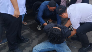 Nyaris Diamuk Massa, Pemuda Terduga Pencuri Motor di Natar Diamankan Polisi