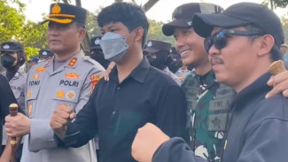 Mahasiswa Lampung Selatan Foto Bersama Kapolres dan Dandim Usai Aksi Damai: Wujud Sinergitas TNI-Polri dan Mahasiswa