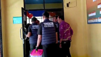 Polres Lampung Utara Geledah Kantor BPBD Terkait Dugaan Korupsi
