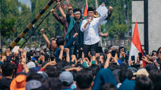 Aksi Damai Unjuk Rasa Mahasiswa di Lampung Jadi Contoh Kedewasaan Berdemokrasi
