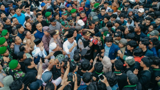 Ribuan Massa Aksi di Lampung Tunjukkan Soliditas Demokrasi, Aksi Berjalan Damai