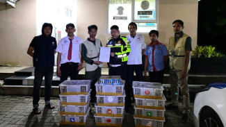 Penyelundupan Ratusan Burung Dilindungi Digagalkan di Lampung