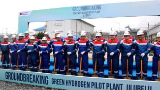 Groundbreaking PT PGE Ulubelu Lampung