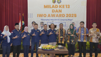 IWO Lampung Rayakan Milad ke-13: Teguhkan Sinergitas Menuju Lampung Maju