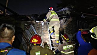 Ruko di Bandar Lampung Kebakaran, Api Diduga Akibat Korsleting Listrik