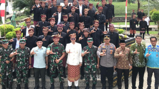 Dandim 0421/LS Dampingi Pangdam XIII/Radin Inten Kunjungi Lampung Selatan, Ziarah dan Tanamkan Semangat Kebangsaan