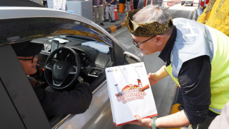 Rayakan Hari Pelanggan Nasional, Hutama Karya Gelar Aktivasi Serentak di Jalan Tol