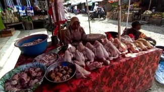 Harga Ayam Potong di Bandar Lampung Naik Jadi Rp30 Ribu per Kilogram, Pedagang Mengeluh Sepi Pembeli