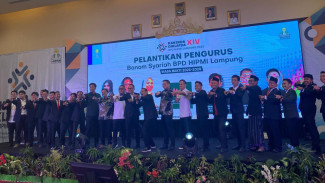 Dilantik, Pengurus HIPMI Syariah Lampung Siap Dorong Ekonomi dan Wisata Halal