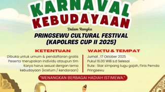Ayo Daftar, Polres Pringsewu Gelar Lomba Karnaval Budaya, Gratis dan Berhadiah Istimewa