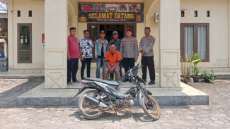 Curanmor di Halaman Kantor Desa Terungkap, Polsek Gedung Aji Ringkus Pelaku