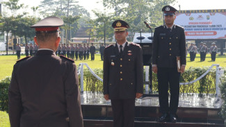Tegaskan Komitmen Jaga Ideologi, Wakapolres Tulang Bawang Pimpin Upacara Hari Kesaktian Pancasila