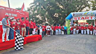 Jalan Sehat Meriahkan “Bulan Merdeka” PTPN I Regional 7