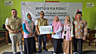 Dari Listrik ke Literasi, PLN UID Lampung Nyalakan Akses Digital untuk Siswa Gadingrejo