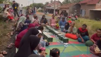 Warga Gelar Doa Bersama Usai Bupati Lampung Selatan Tuntaskan Pembangunan Jalan Kertosari–Wawasan Sepanjang 2,48 Km