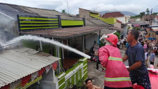 Rumah Warga di Kalianda Hangus Terbakar, Diduga Akibat Obat Nyamuk