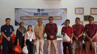 Lapas dan Imigrasi Kalianda Gelar Bakti Sosial, Donor Darah, dan Pengobatan Gratis